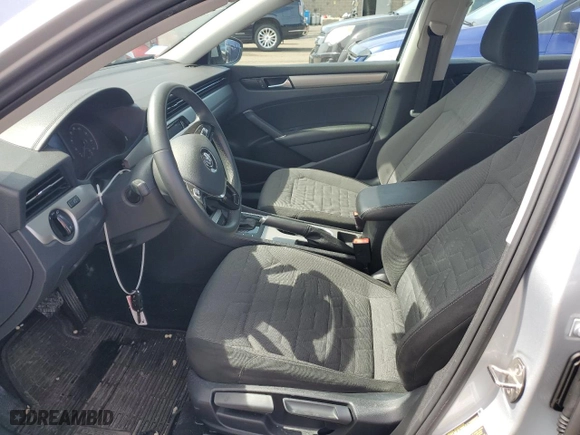 2021 Volkswagen Passat 2.0T S with VIN 1VWAA7A32MC005155, listed as a Copart auction lot 51408255 with 30,896 mi miles and Salvage Title. Bid and sale history available at carsss.com. Image 7.