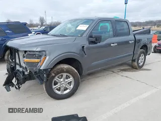 2024 Ford F-150 XLT with VIN 1FTEW3LP9RKD94274, listed as a IAAI auction lot 41519123 with 9,279 mi miles. Bid and sale history available at carsss.com. Image 17.