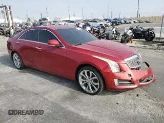 2013 Cadillac ATS Premium with VIN 1G6AF5SX5D0137390, listed as a Copart auction lot 83096434 with 115,052 mi miles and Salvage Title. Bid and sale history available at carsss.com. Image 4.
