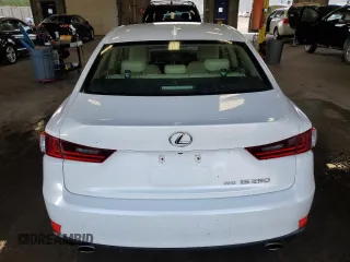 2015 Lexus IS 250 with VIN JTHCF1D22F5016112, listed as a Copart auction lot 62110655 with 85,036 mi miles and Salvage title. Bid and sale history available at DreamBid. Image 6.