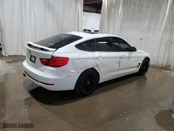 2015 BMW 3 Series Gran Turismo 328i xDrive with VIN WBA8Z5C55FGS37027, listed as a Copart auction lot 45398314 with 72,109 mi miles. Bid and sale history available at carsss.com. Image 3.