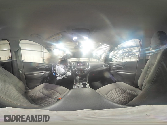 2021 Chevrolet Equinox LT with VIN 3GNAXUEV8ML340007, listed as a Copart auction lot 55551695 with 57,063 mi miles and Salvage title. Bid and sale history available at DreamBid. Image 15.