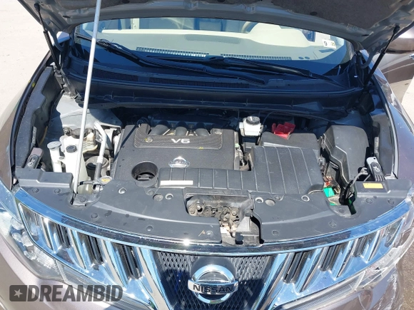 2009 Nissan Murano S with VIN JN8AZ18W19W125600, listed as a IAAI auction lot 42055358 with 66,165 mi miles and . Bid and sale history available at carsss.com. Image 10.