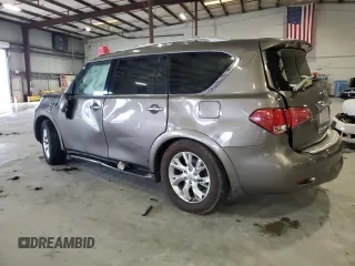 2013 Infiniti QX56 with VIN JN8AZ2NC4D9330416, listed as a Copart auction lot 70080304 with 0 mi miles and Salvage Title. Bid and sale history available at carsss.com. Image 2.