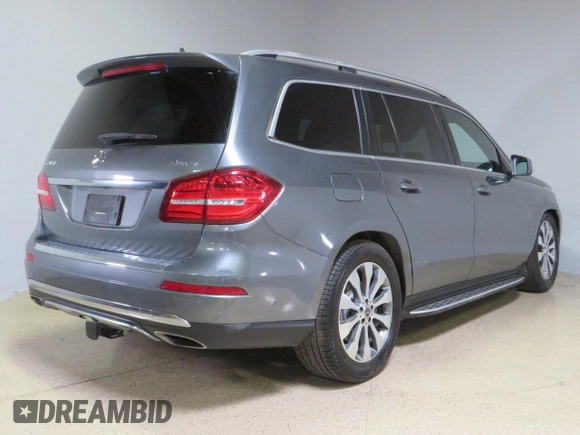 2019 Mercedes-Benz GLS 450 with VIN 4JGDF6EE8KB237779, listed as a Copart auction lot 72995084 with 55,708 mi miles and Salvage Title. Bid and sale history available at DreamBid. Image 3.
