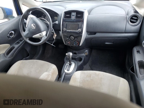 2017 Nissan Note SV with VIN 3N1CE2CP9HL365362, listed as a Copart auction lot 54353235 with Not provided miles and Salvage title. Bid and sale history available at DreamBid. Image 8.