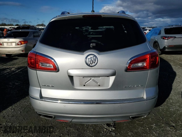 2014 Buick Enclave Convenience with VIN 5GAKRAKD8EJ200986, listed as a Copart auction lot 84569724 with 0 mi miles and Salvage Title. Bid and sale history available at carsss.com. Image 6.