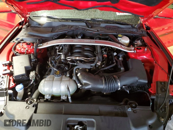2021 Ford Mustang GT with VIN 1FA6P8CF0M5136521, listed as a Copart auction lot 54514955 with 16,394 mi miles and Salvage title. Bid and sale history available at DreamBid. Image 11.