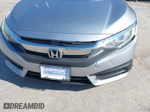 2017 Honda Civic Sedan LX with VIN 19XFC2F57HE205270, listed as a IAAI auction lot 41880750 with 111,609 mi miles. Bid and sale history available at carsss.com. Image 6.