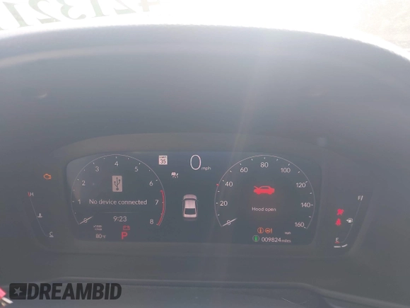 2024 Honda Accord EX with VIN 1HGCY1F39RA073695, listed as a IAAI auction lot 42132115 with 9,824 mi miles and . Bid and sale history available at DreamBid. Image 7.