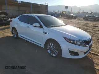 2015 Kia Optima SXL Turbo with VIN 5XXGR4A62FG516365, listed as a Copart auction lot 47615985 with 133,789 mi miles and Salvage Title. Bid and sale history available at DreamBid. Image 4.