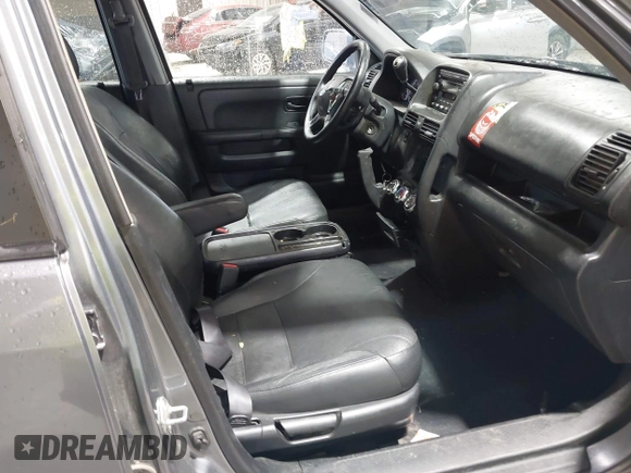 2005 Honda CR-V EX SE with VIN SHSRD78905U318760, listed as a IAAI auction lot 41971337 with 185,858 mi miles. Bid and sale history available at carsss.com. Image 5.