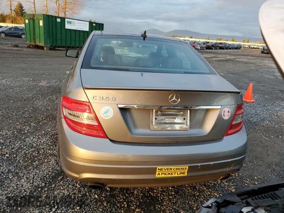2008 Mercedes-Benz C 350 Sport with VIN WDDGF56X18F135176, listed as a Copart auction lot 82930324 with Not Provided miles and Salvage Title. Bid and sale history available at DreamBid. Image 6.
