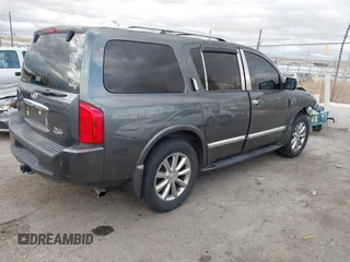 2008 Infiniti QX56 z VIN 5N3AA08C28N907317, wystawiony jako IAAI lot #41923002 z przebiegiem 173 165 mil mil oraz . Historia ofert i sprzedaży dostępna na DreamBid. Obrazek 4.