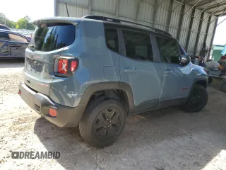 2018 Jeep Renegade Trailhawk with VIN ZACCJBCB3JPH43220, listed as a Copart auction lot 55473395 with Not provided miles and Salvage title. Bid and sale history available at DreamBid. Image 3.