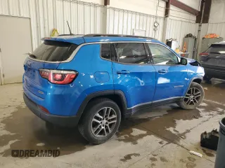 2017 Jeep Compass Latitude с VIN 3C4NJDBB7HT666120, выставлен на аукционе Copart как лот 60597315 с пробегом 89 593 миль миль и На запчасти • Non repairable. История ставок и продаж доступна на DreamBid. Изображение 3.