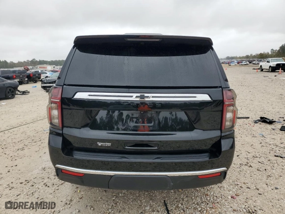 2022 Chevrolet Tahoe LT with VIN 1GNSCNKD2NR277210, listed as a Copart auction lot 83639034 with 42,161 mi miles and Salvage Title. Bid and sale history available at carsss.com. Image 6.