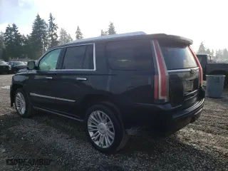 2017 Cadillac Escalade Platinum with VIN 1GYS4DKJ0HR271118, listed as a Copart auction lot 44752175 with 91,223 mi miles and Salvage Title. Bid and sale history available at carsss.com. Image 2.