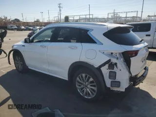 2023 Infiniti QX50 Luxe с VIN 3PCAJ5BA6PF113791, выставлен на аукционе Copart как лот 50175135 с пробегом 6 965 миль миль и Списание • Salvage title. История ставок и продаж доступна на DreamBid. Изображение 2.