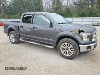 2015 Ford F-150 XLT with VIN 1FTEW1EG3FKF12753, listed as a Copart auction lot 47555885 with 91,076 mi miles and Salvage Title. Bid and sale history available at carsss.com. Image 4.