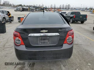 2014 Chevrolet Sonic LT with VIN 1G1JC5SH2E4242891, listed as a Copart auction lot 44350635 with 160,640 mi miles and Salvage Title. Bid and sale history available at DreamBid. Image 6.