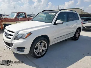 2015 Mercedes-Benz GLK with VIN WDCGG8JB1FG364186, listed as a Copart auction lot 49989775 with 66,450 mi miles and Salvage Title. Bid and sale history available at carsss.com. Image 1.
