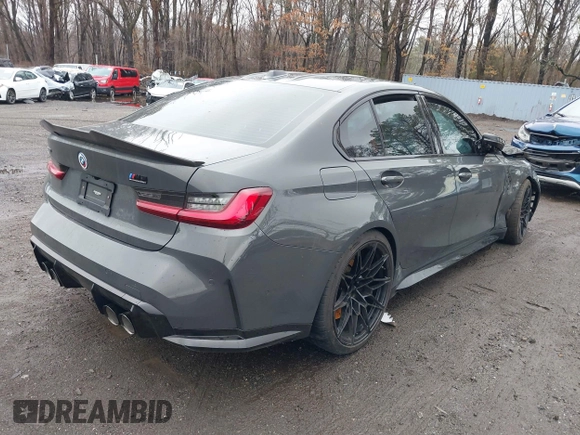 2023 BMW M3 Competition xDrive с VIN WBS43AY0XPFN86807, выставлен на аукционе IAAI как лот 41805104 с пробегом 28 773 миль миль и . История ставок и продаж доступна на DreamBid. Изображение 4.