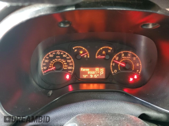 2015 Ram ProMaster City Cargo Tradesman SLT with VIN ZFBERFBT2F6A88731, listed as a Copart auction lot 52618525 with 85,687 mi miles and Salvage Title. Bid and sale history available at carsss.com. Image 9.