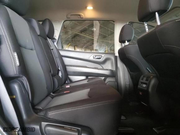 2020 Nissan Pathfinder S with VIN 5N1DR2ANXLC603257, listed as a Copart auction lot 48836795 with 147,543 mi miles and Clean Title. Bid and sale history available at carsss.com. Image 11.