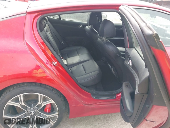 2020 Kia Stinger GT with VIN KNAE35LC8L6075740, listed as a IAAI auction lot 41930433 with 55,974 mi miles and . Bid and sale history available at DreamBid. Image 8.