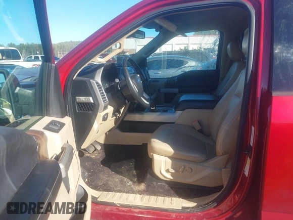 2015 Ford F-150 XL with VIN 1FTEW1CG9FKF11626, listed as a IAAI auction lot 41202217 with 125,677 mi miles. Bid and sale history available at carsss.com. Image 5.