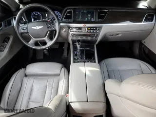 2016 Hyundai Genesis 3.8L with VIN KMHGN4JE1GU133589, listed as a Copart auction lot 50521335 with 74,789 mi miles and Salvage Title. Bid and sale history available at carsss.com. Image 8.