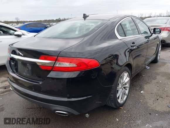2013 Jaguar XF I4 RWD with VIN SAJWA0ES3DPS74714, listed as a IAAI auction lot 41298780 with 130,359 mi miles. Bid and sale history available at carsss.com. Image 4.