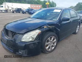 2008 Nissan Maxima SE with VIN 1N4BA41E98C837448, listed as a IAAI auction lot 42539052 with 187,919 mi miles and . Bid and sale history available at DreamBid. Image 2.