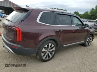 2020 Kia Telluride EX with VIN 5XYP34HC2LG065510, listed as a Copart auction lot 57177175 with 134,675 mi miles and Salvage title. Bid and sale history available at DreamBid. Image 3.