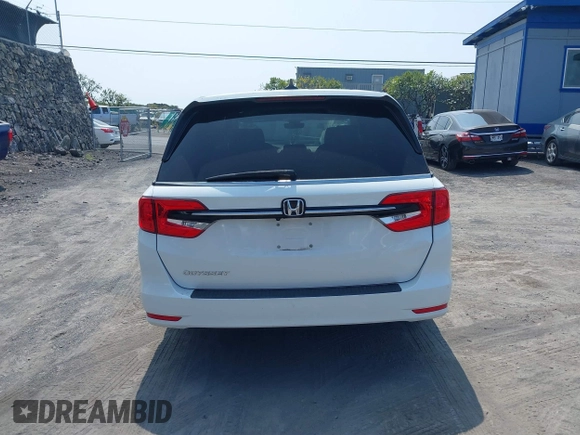 2022 Honda Odyssey EX-L with VIN 5FNRL6H79NB054120, listed as a IAAI auction lot 41694040 with 55,036 mi miles and . Bid and sale history available at DreamBid. Image 16.