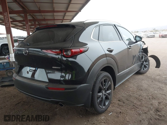 2025 Mazda CX-30 S Select Sport with VIN 3MVDMBBM3SM773819, listed as a IAAI auction lot 41584030 with 5,088 mi miles and . Bid and sale history available at DreamBid. Image 4.