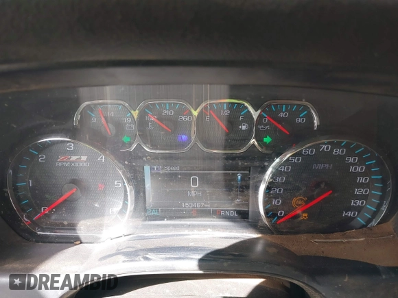 2018 Chevrolet Silverado 1500 LT with VIN 3GCUKREC9JG316576, listed as a IAAI auction lot 41830992 with 153,467 mi miles. Bid and sale history available at carsss.com. Image 7.