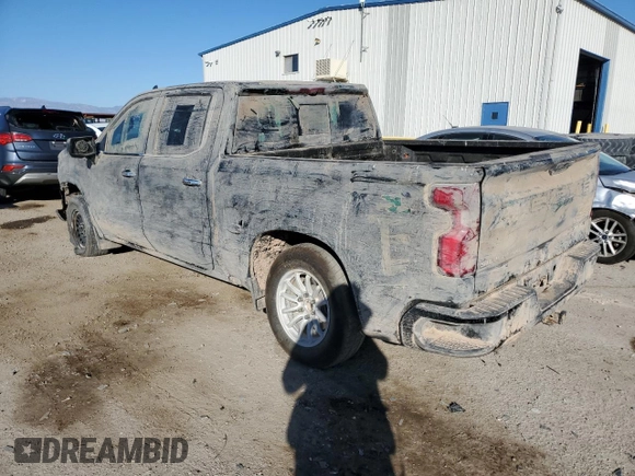 2021 Chevrolet Silverado 1500 High Country with VIN 3GCUYHED0MG155282, listed as a Copart auction lot 89275505 with 0 mi miles and Salvage Title. Bid and sale history available at carsss.com. Image 2.
