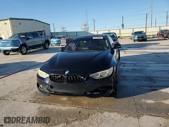 2014 BMW 4 Series 428i with VIN WBA3N7C58EK222051, listed as a Copart auction lot 88150695 with 91,830 mi miles and Salvage Title. Bid and sale history available at DreamBid. Image 13.