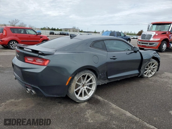 2016 Chevrolet Camaro 2SS with VIN 1G1FH1R78G0192988, listed as a Copart auction lot 54676575 with 19,319 mi miles and Salvage title. Bid and sale history available at DreamBid. Image 3.