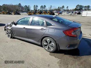 2017 Honda Civic Sedan EX-T with VIN 19XFC1F3XHE024656, listed as a Copart auction lot 45281715 with 106,771 mi miles and Salvage Title. Bid and sale history available at carsss.com. Image 2.