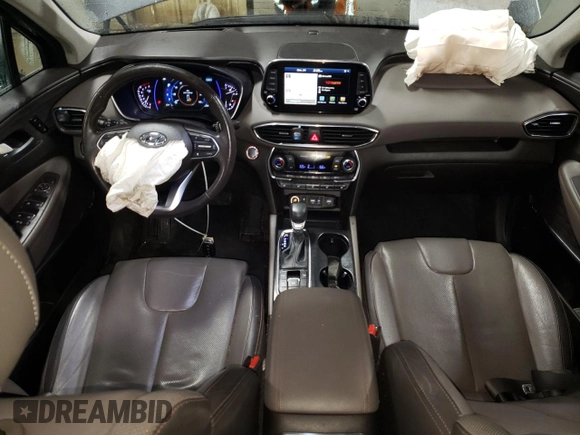 2020 Hyundai Santa Fe Limited with VIN 5NMS5CAD1LH246072, listed as a Copart auction lot 86332304 with 53,393 mi miles and Salvage Title. Bid and sale history available at carsss.com. Image 8.