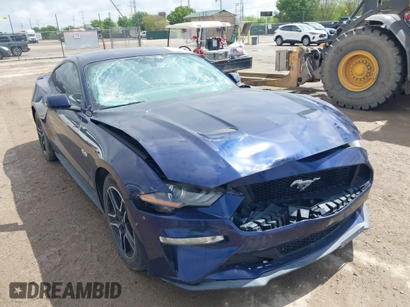 2018 Ford Mustang GT with VIN 1FA6P8CF4J5122438, listed as a IAAI auction lot 41904252 with 28,724 mi miles and . Bid and sale history available at DreamBid. Image 6.