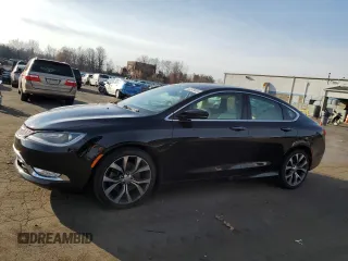 2016 Chrysler 200 C with VIN 1C3CCCEG2GN114644, listed as a Copart auction lot 83539854 with 90,102 mi miles and Salvage Title. Bid and sale history available at carsss.com. Image 1.