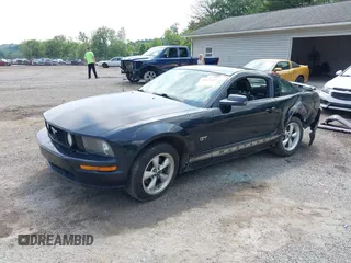 2007 Ford Mustang GT Deluxe with VIN 1ZVFT82H275230619, listed as a IAAI auction lot 42478109 with 129,201 mi miles and . Bid and sale history available at DreamBid. Image 22.