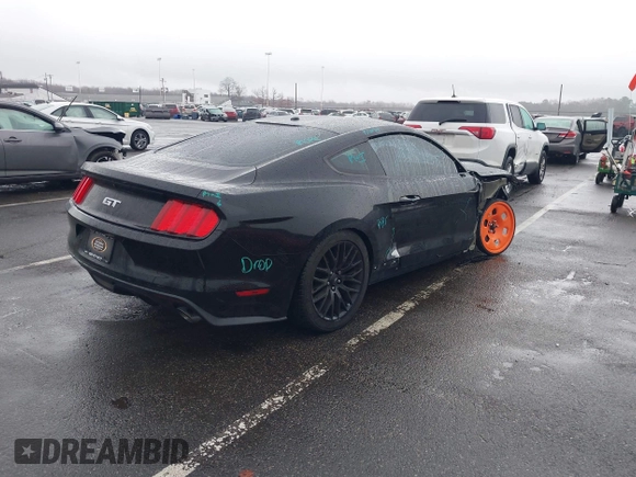 2016 Ford Mustang GT with VIN 1FA6P8CF2G5330794, listed as a IAAI auction lot 41476766 with 19,830 mi miles. Bid and sale history available at carsss.com. Image 4.
