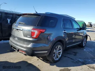 2019 Ford Explorer Limited with VIN 1FM5K8FH2KGB14034, listed as a Copart auction lot 43088304 with 180,482 mi miles. Bid and sale history available at carsss.com. Image 3.