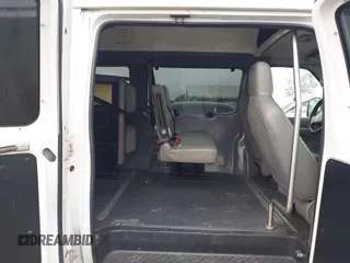 2009 Ford Econoline Cargo Commercial with VIN 1FTNE14W69DA00876, listed as a IAAI auction lot 41894062 with 400,622 mi miles and . Bid and sale history available at DreamBid. Image 8.