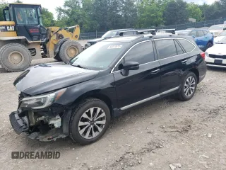 2018 Subaru Outback Touring with VIN 4S4BSATC6J3286785, listed as a Copart auction lot 58317675 with 107,020 mi miles and Salvage title. Bid and sale history available at DreamBid. Image 1.
